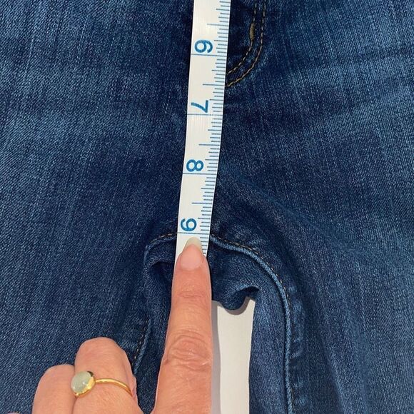 Ann Taylor Womens Slim Jeans Modern Fit Medium Wash Stretch‎ Denim Blue Size 6P - Picture 9 of 10